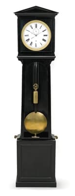 A Viennese Biedermeier Lantern Longcase Clock with One Month Power