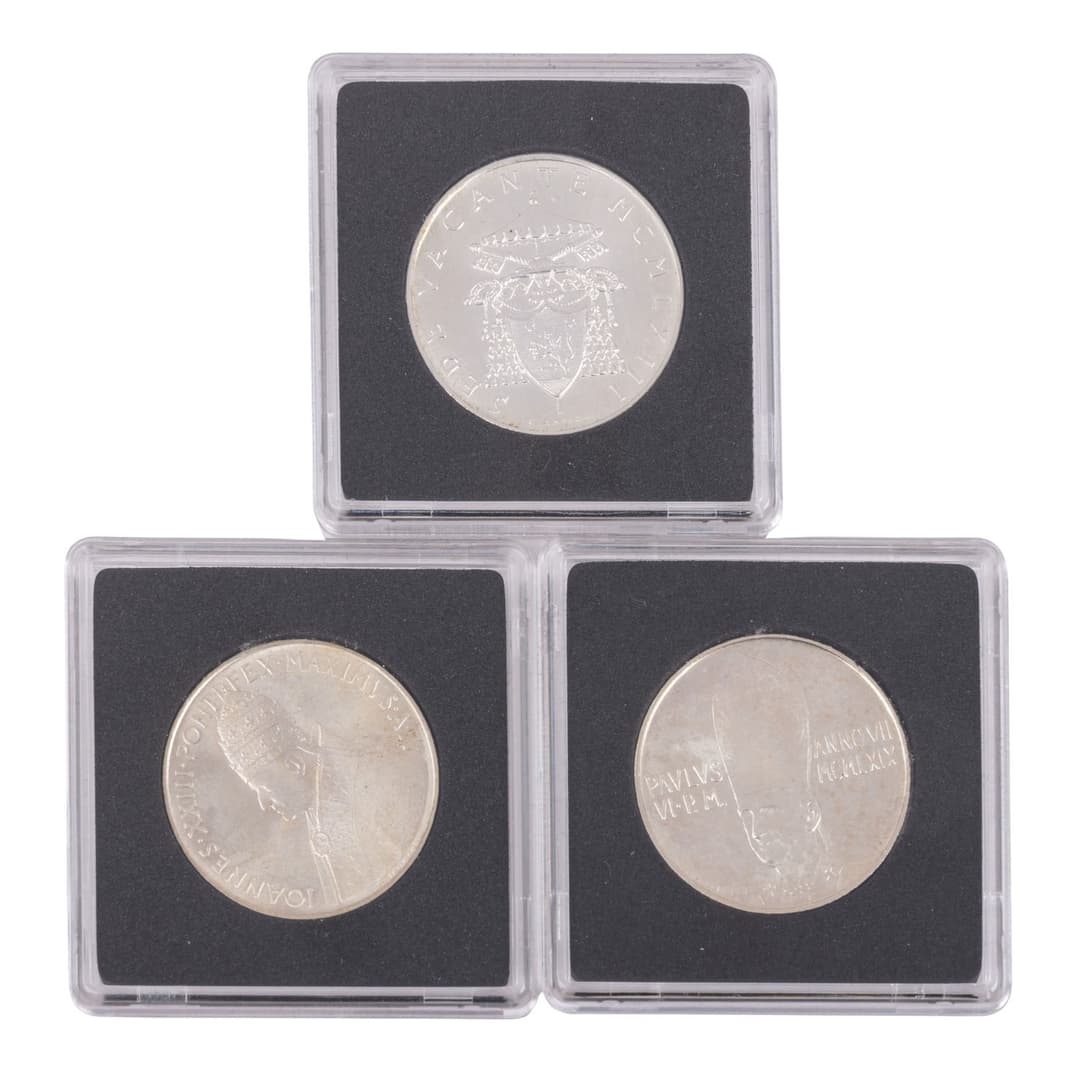 Vatikan - 3-tlg. Set '50 Jahre Zweites Vatikansiches Konzil' 3 x 500 Lire