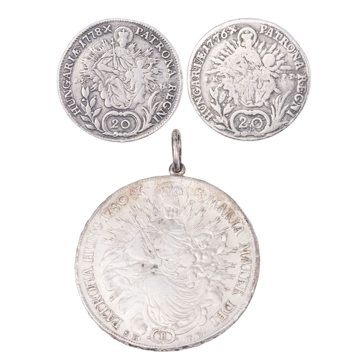 Ungarn – 1 Taler 1780, Maria Theresa „Madonnenthaler“