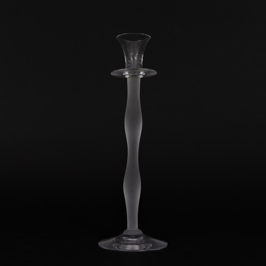 ANNE NILSON. Ljusstake, "Celeste", Orrefors.