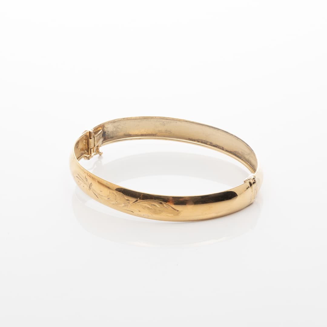 ARMRING, Förgyllt sterlingsilver.