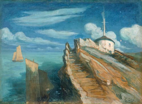 045 Ernst Gerhard "Helle Nacht". 1897.