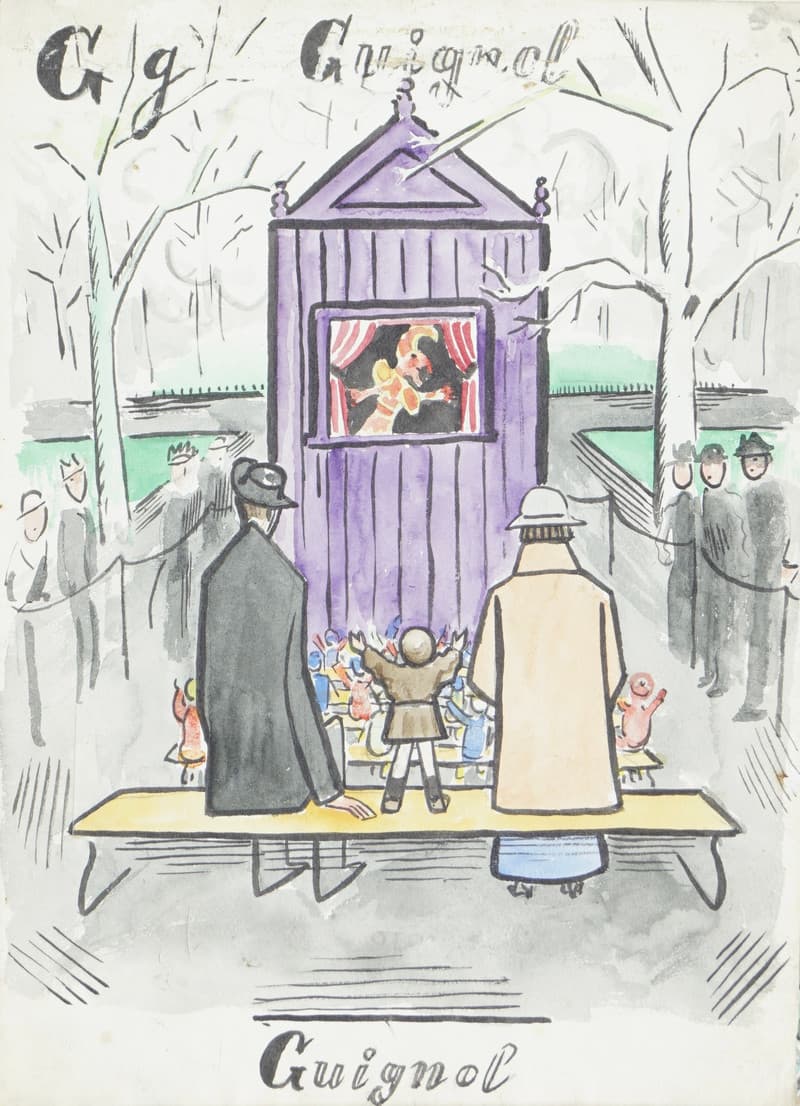 Guignol - Krohg, Per(1889-1965)