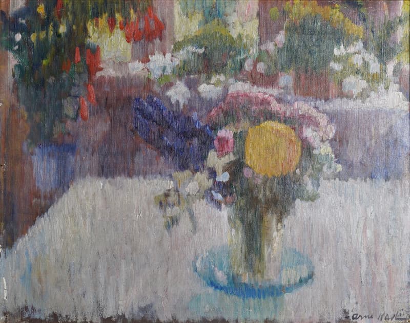 Still Life with Flowers - Kavli, Arne(1878-1970)