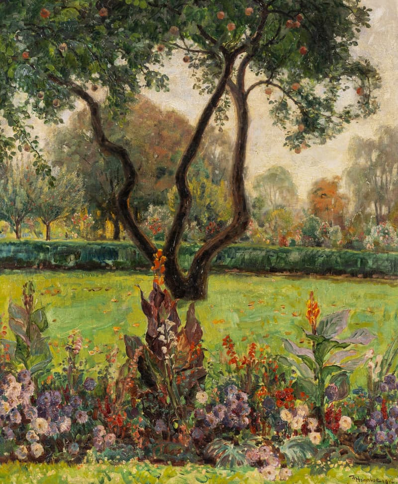 Botanical Garden 1914 - Holmboe, Thorolf(1866-1935)