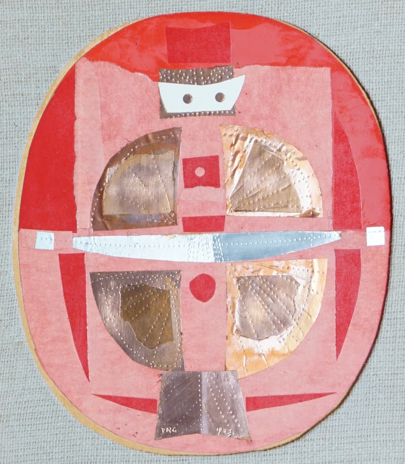 Red Oval 1973 - Gauguin, Paul René(1911-1976)