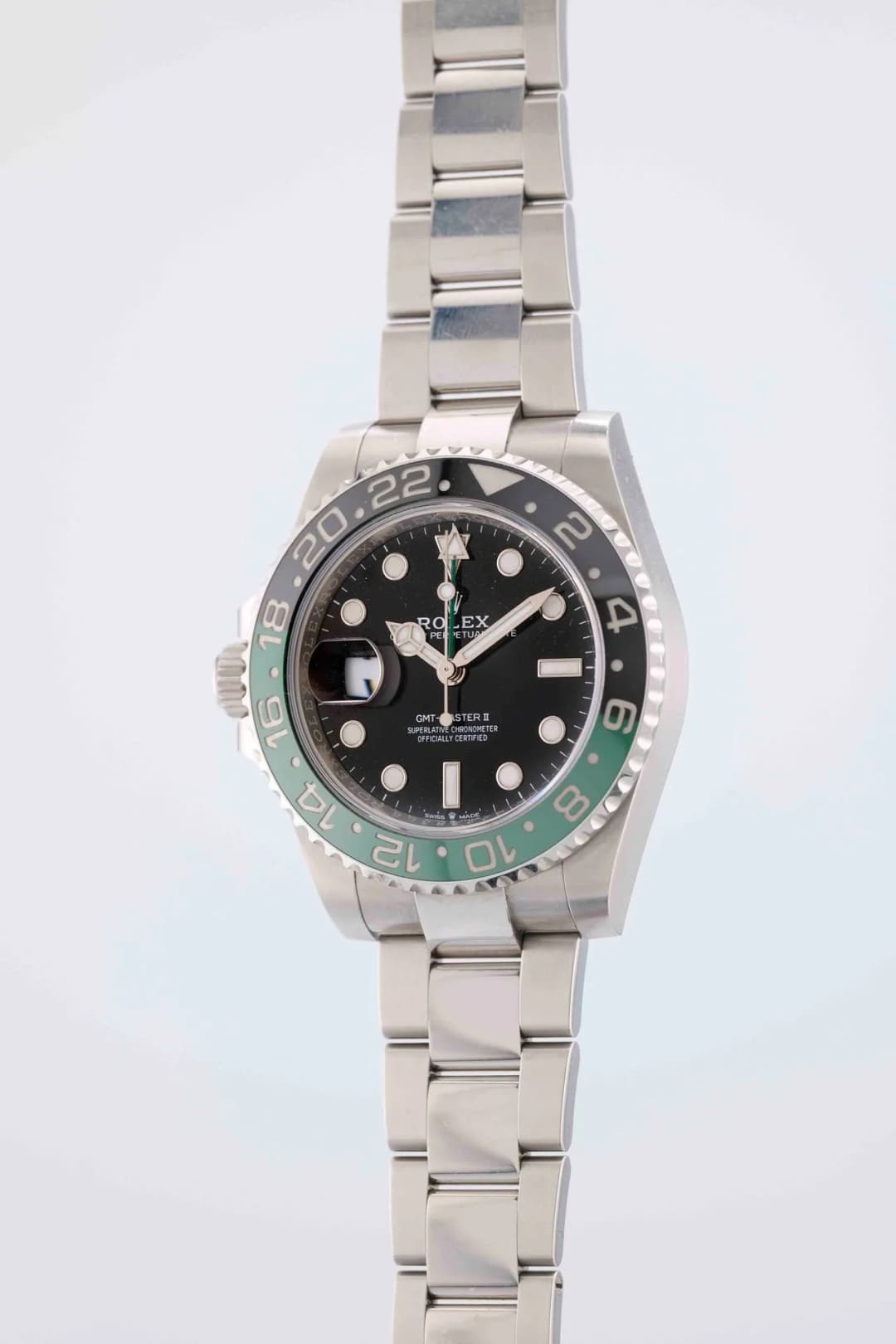 ROLEX GMT Sprite Ref : 126720VTNR Circa: 2019. Case: round steel