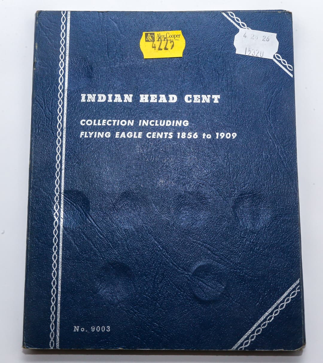 Partial Flying Eagle/Indian Cent Folder - 27 coins