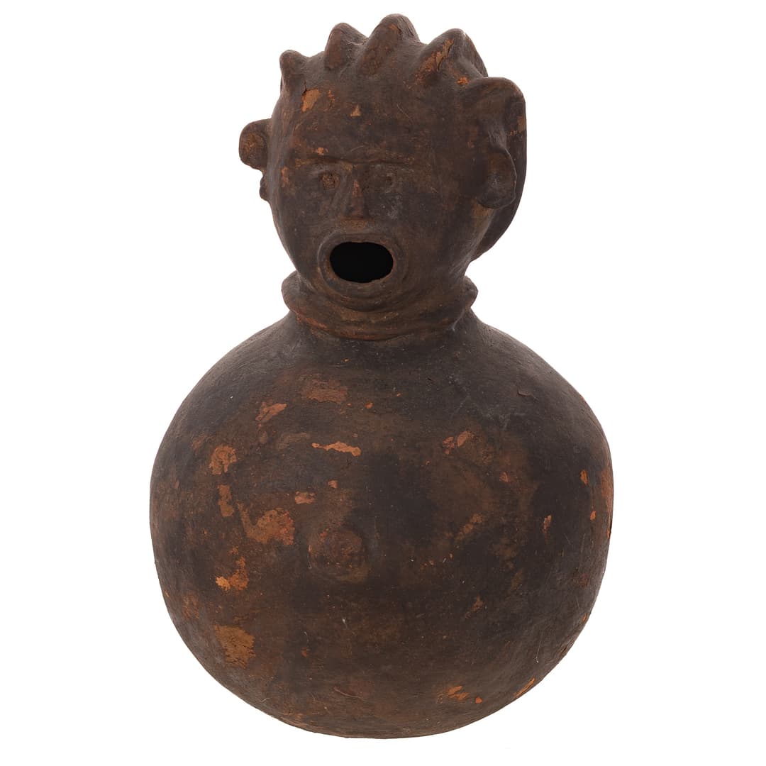 An African Figural Pottery Vessel