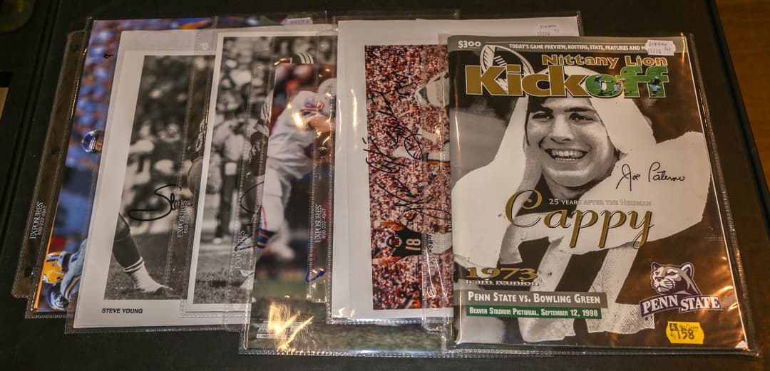 Signed Football Memorabilia & Photographs