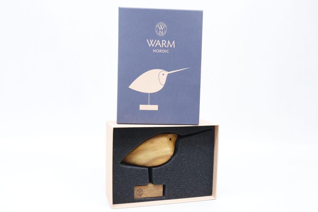 Skulptur, trä, Beak Bird, Warm Nordic