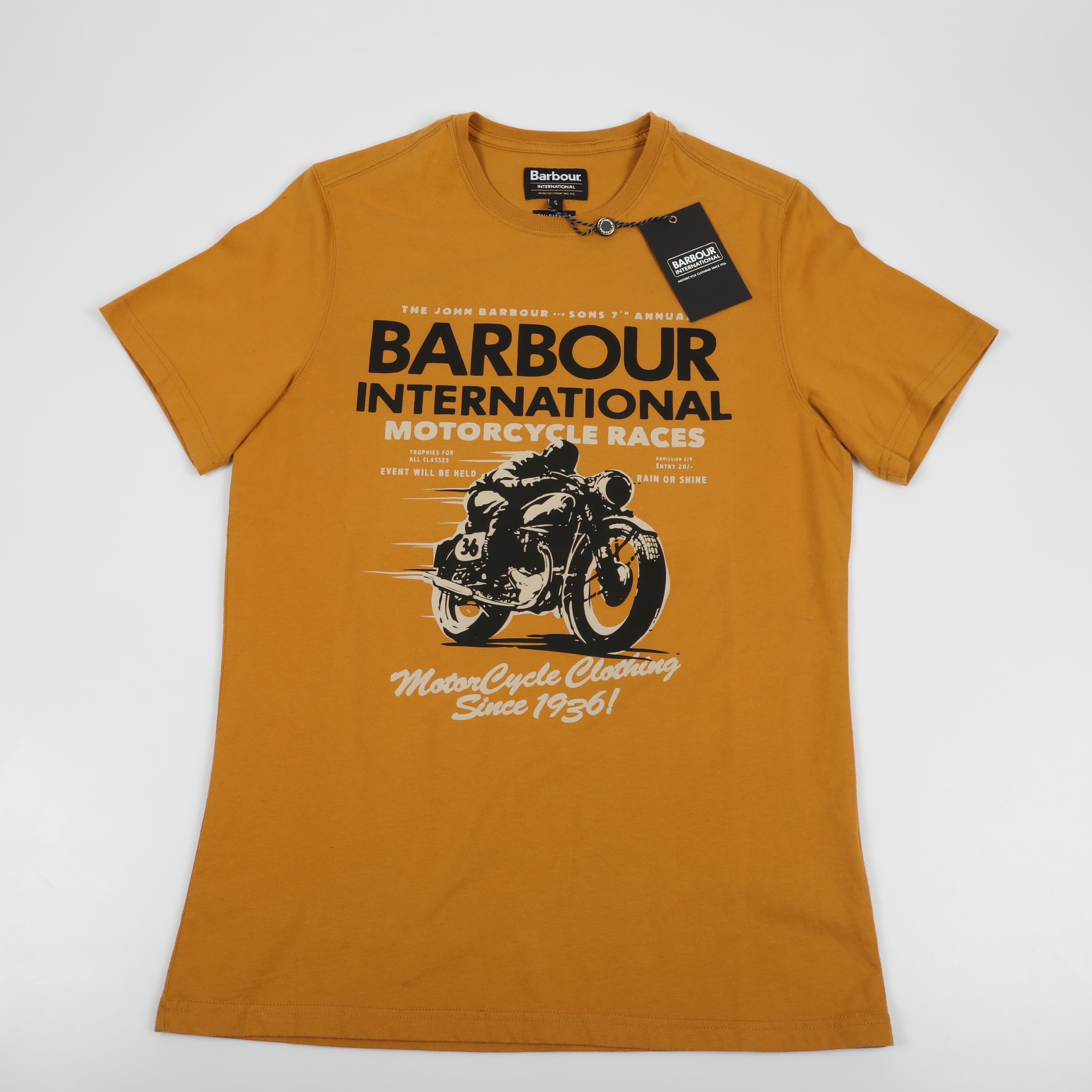 BARBOUR, t-shirt, bomull, England.