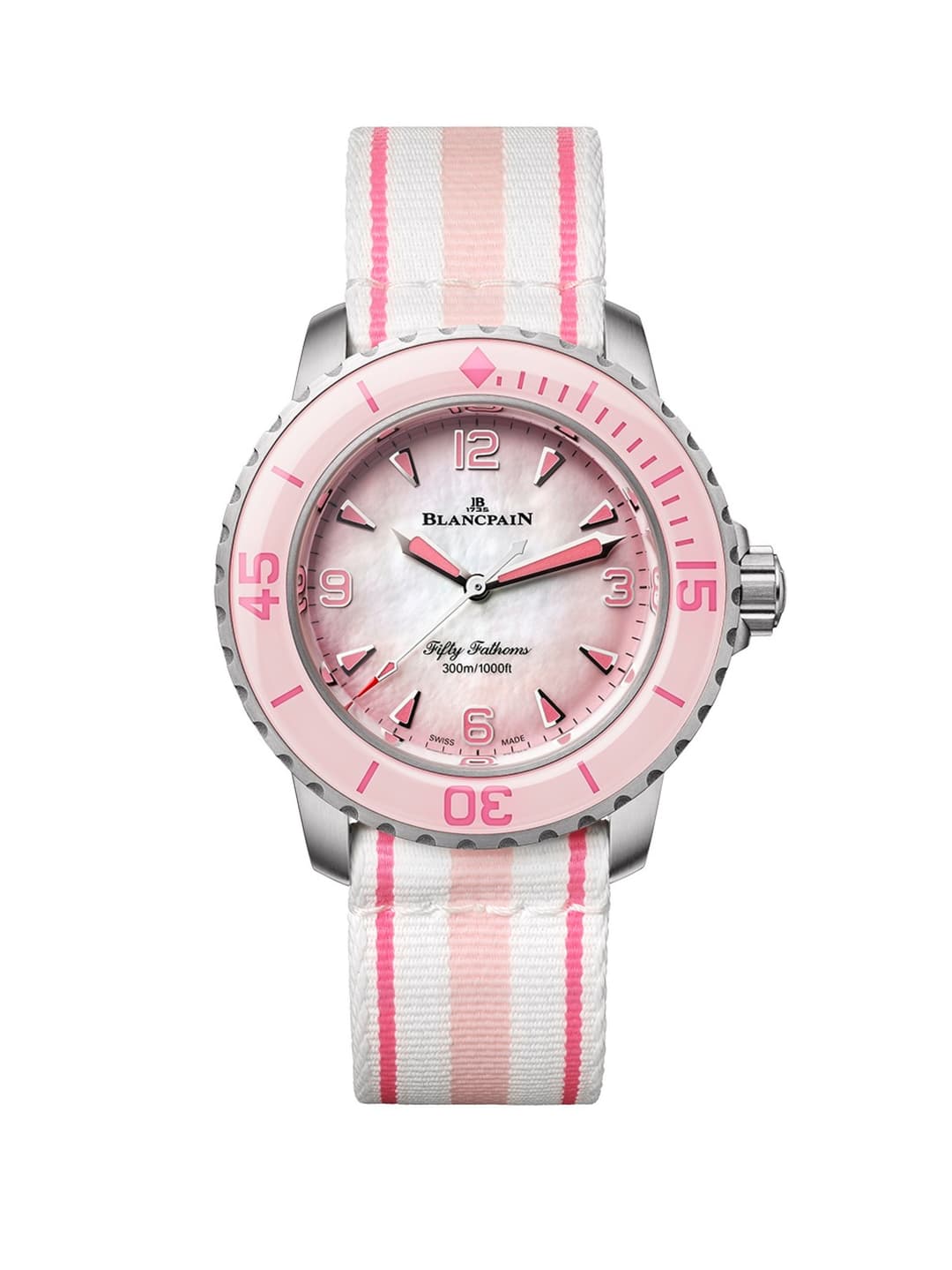 Blancpain, Fifty Fathoms, réf. 5007-12B44R-NAFA, montre en titane