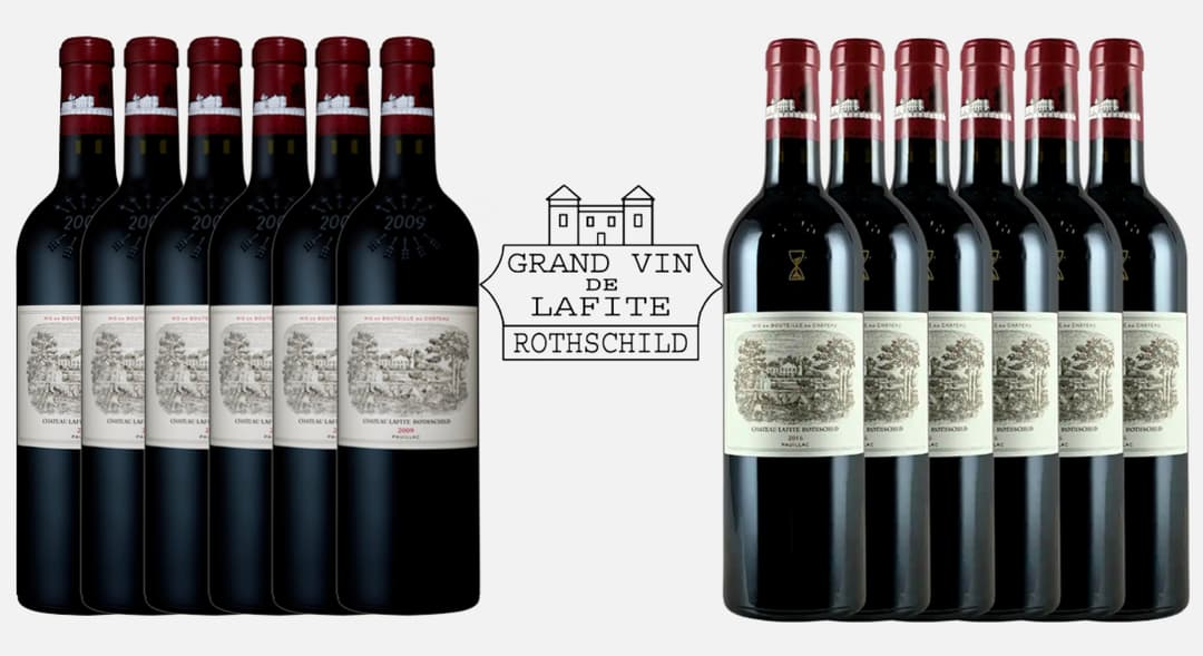 Ch. Lafite Rothschild, 2009 et 2016, Pauillac, 1er grand cru classé