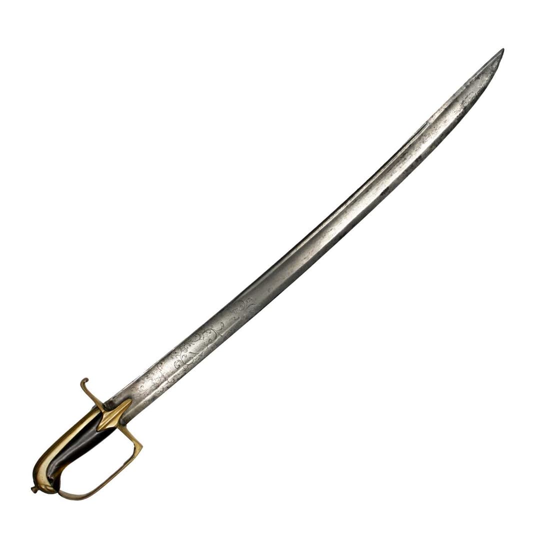 An early 19th century French sword, the shortened
