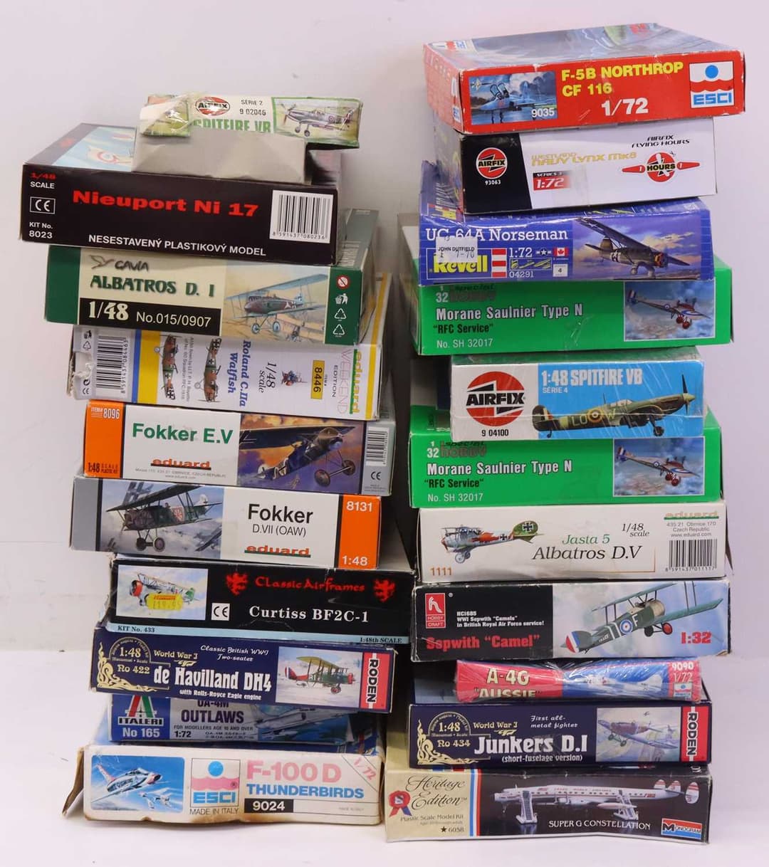 Lot 34 - Two boxes containing a collection of plastic