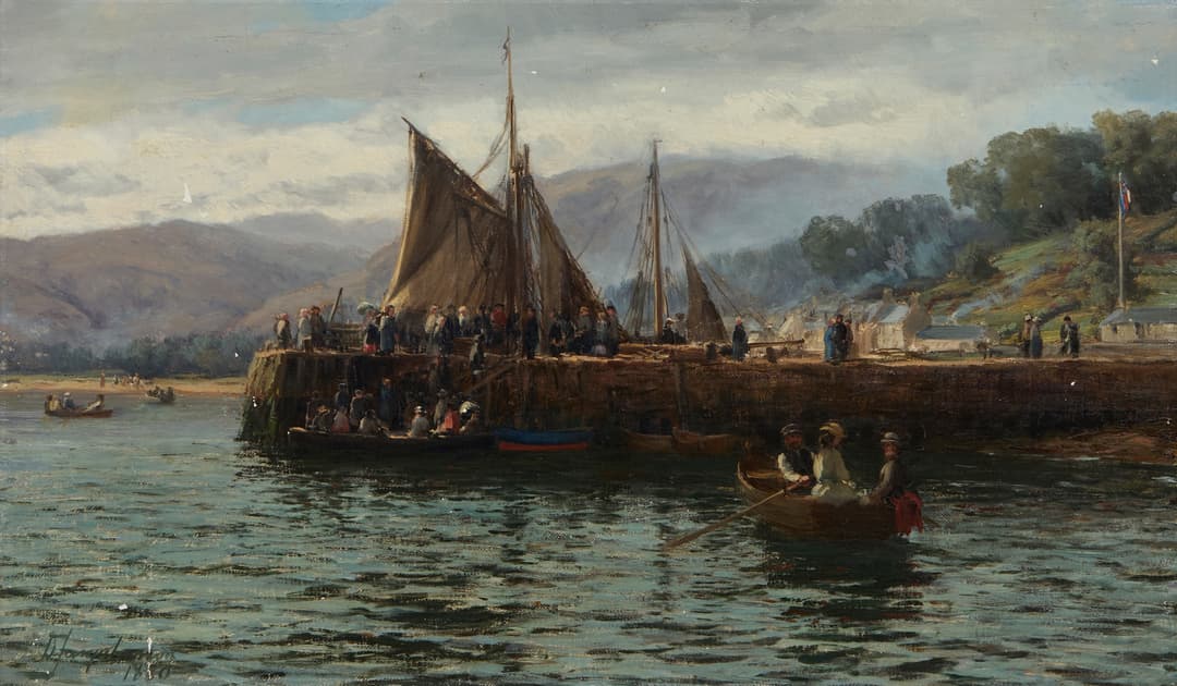 DAVID FARQUHARSON A.R.A., A.R.S.A., R.S.W., R.O.I. (SCOTTISH 1840-1907)