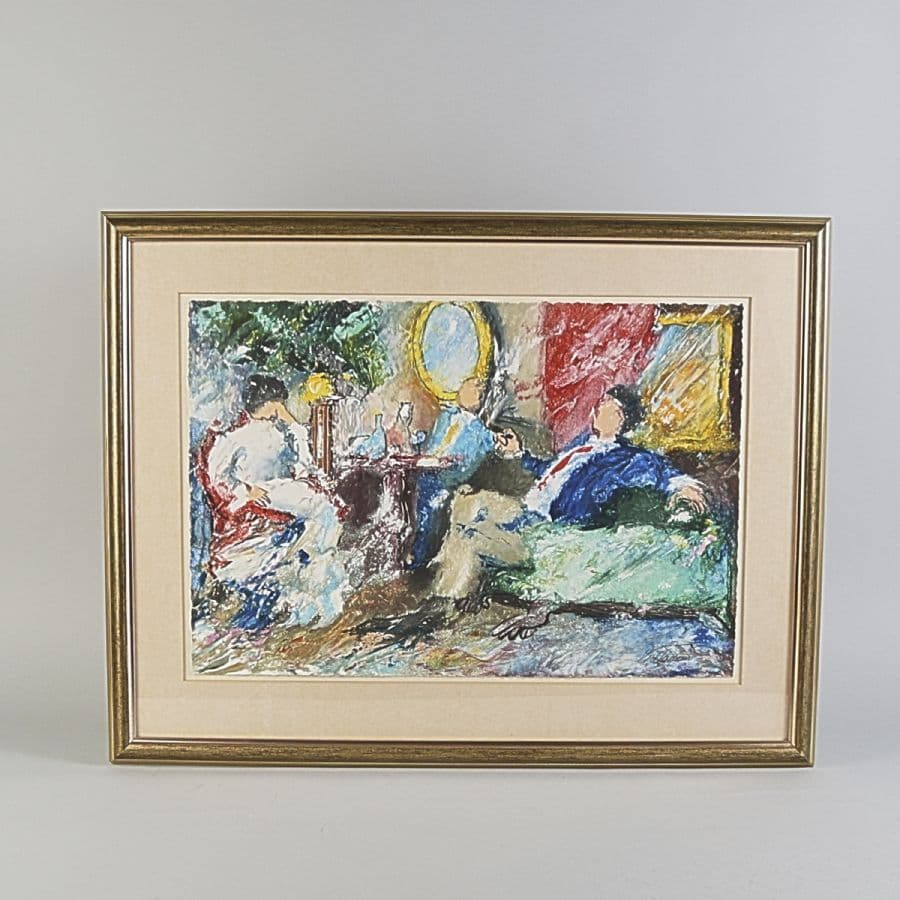 Färglitografi, Karl Höglund (f. 1940)