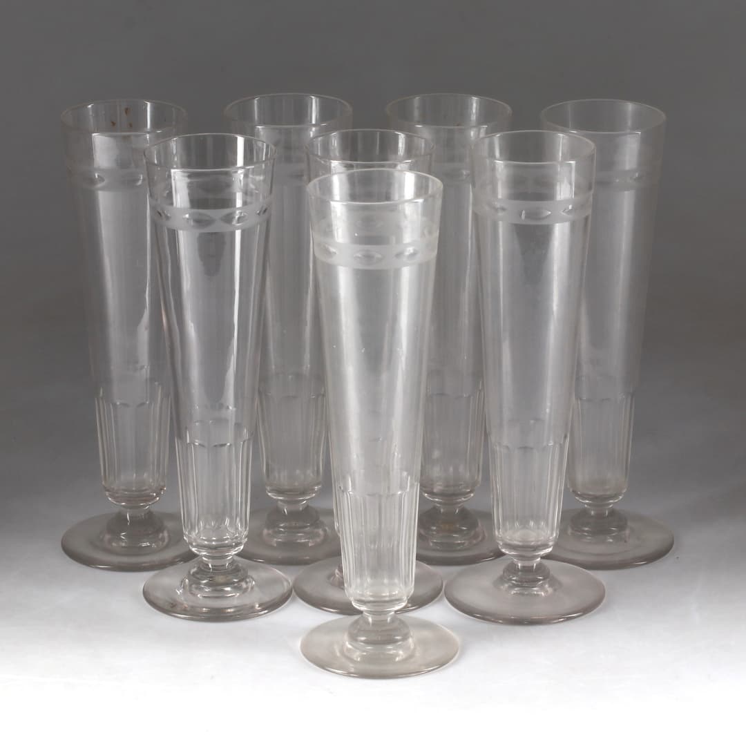 ÖLGLAS, 8 st, 1900-talets första del.