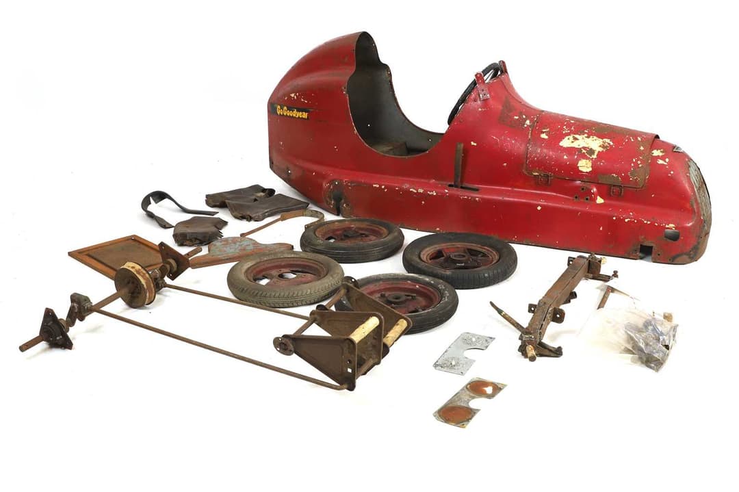 An Austin Pathfinder pedal car circa 1949