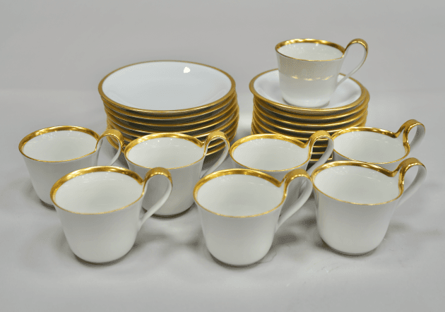 Sigvard Bernadotte, Bing & Gröndahl, Kaffeservis 24 -delar "Golden Sun"