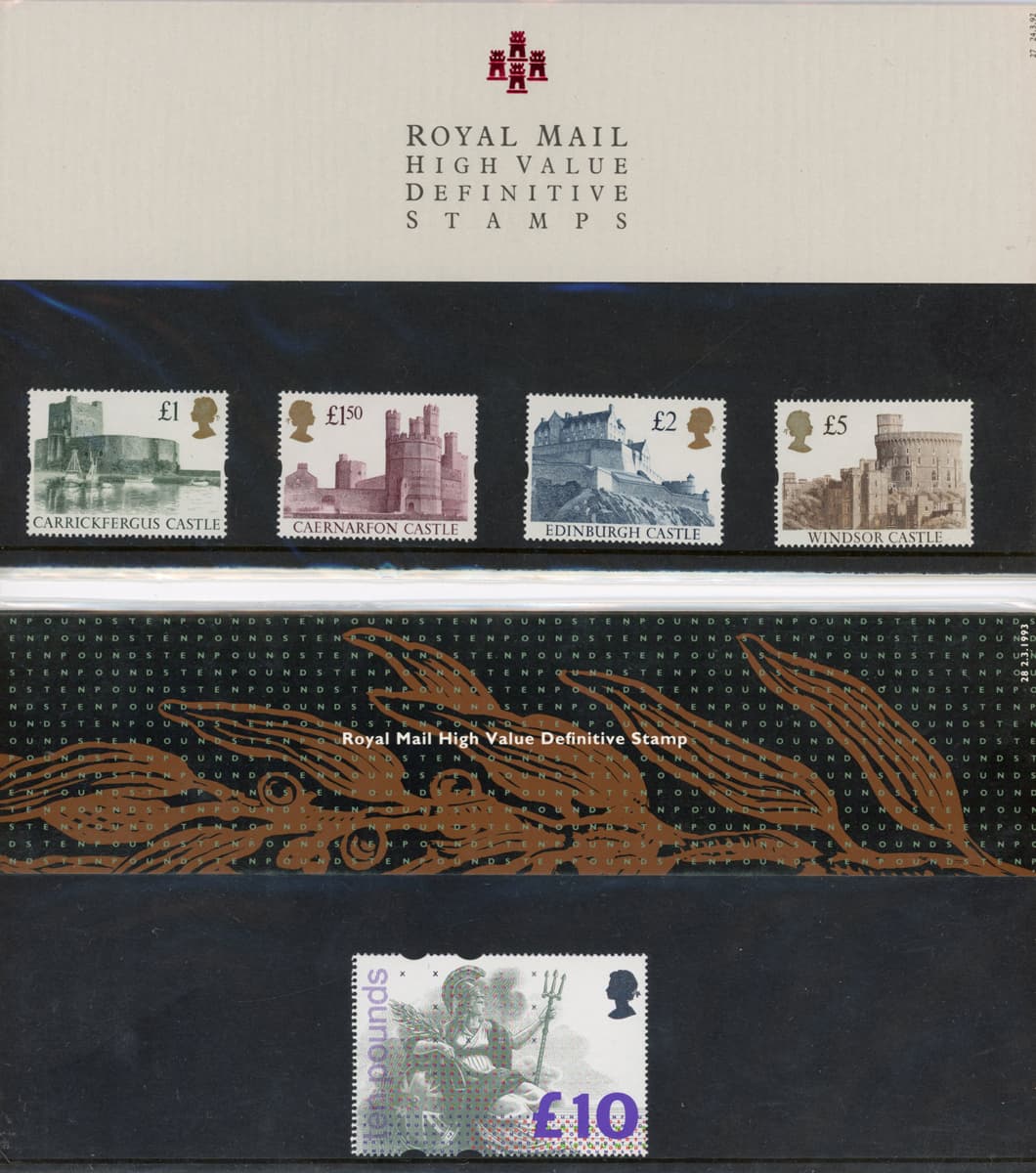 Great Britain decimal definitive presentation packs in five albums