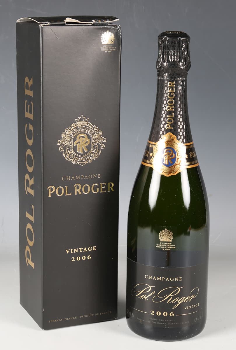 Pol Roger Vintage Champagne, 2006, boxed (1).