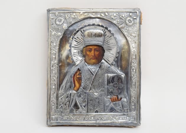 Ikon Moskva Ryssland 1873