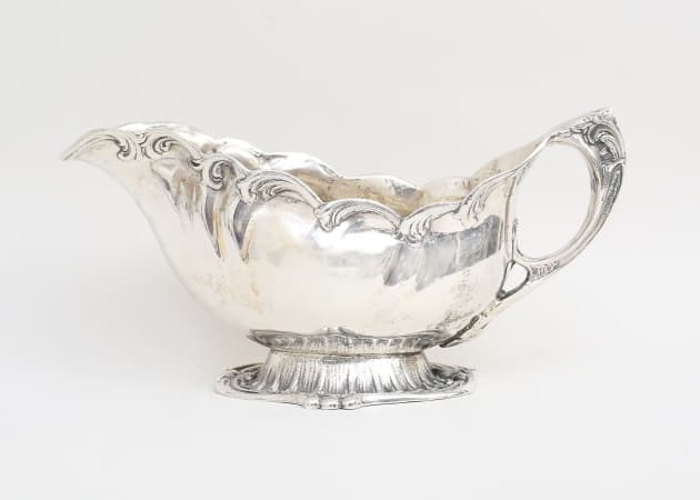 Såssnipa rokokostil silver
