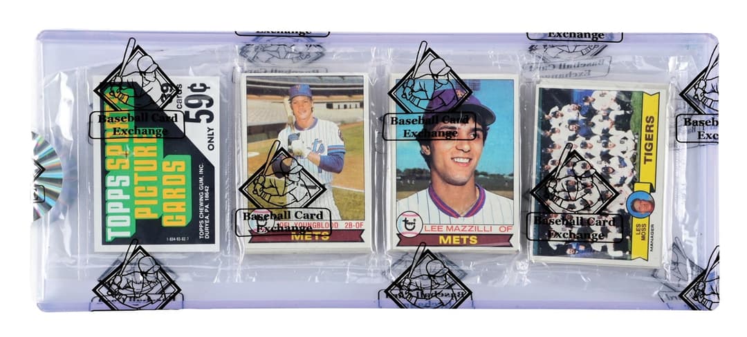 1979 TOPPS BASEBALL CARD RACK PACK