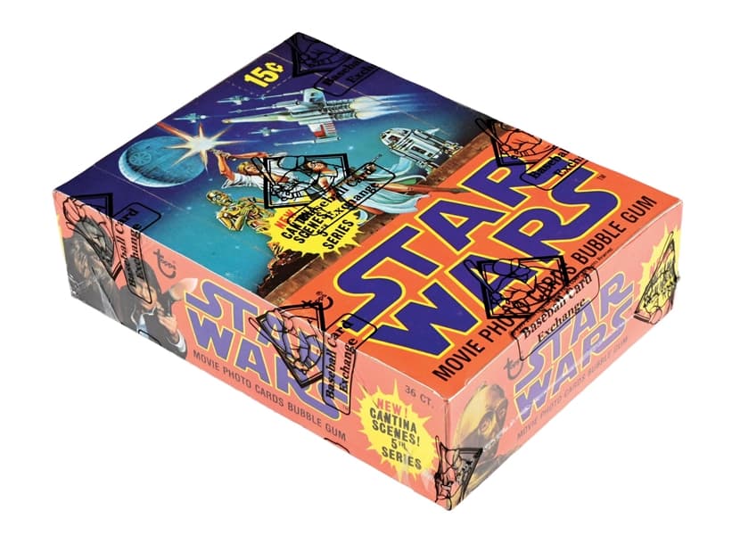 1978 TOPPS STAR WARS 5TH SERIES WAX BOX - 36 PACKS BBCE