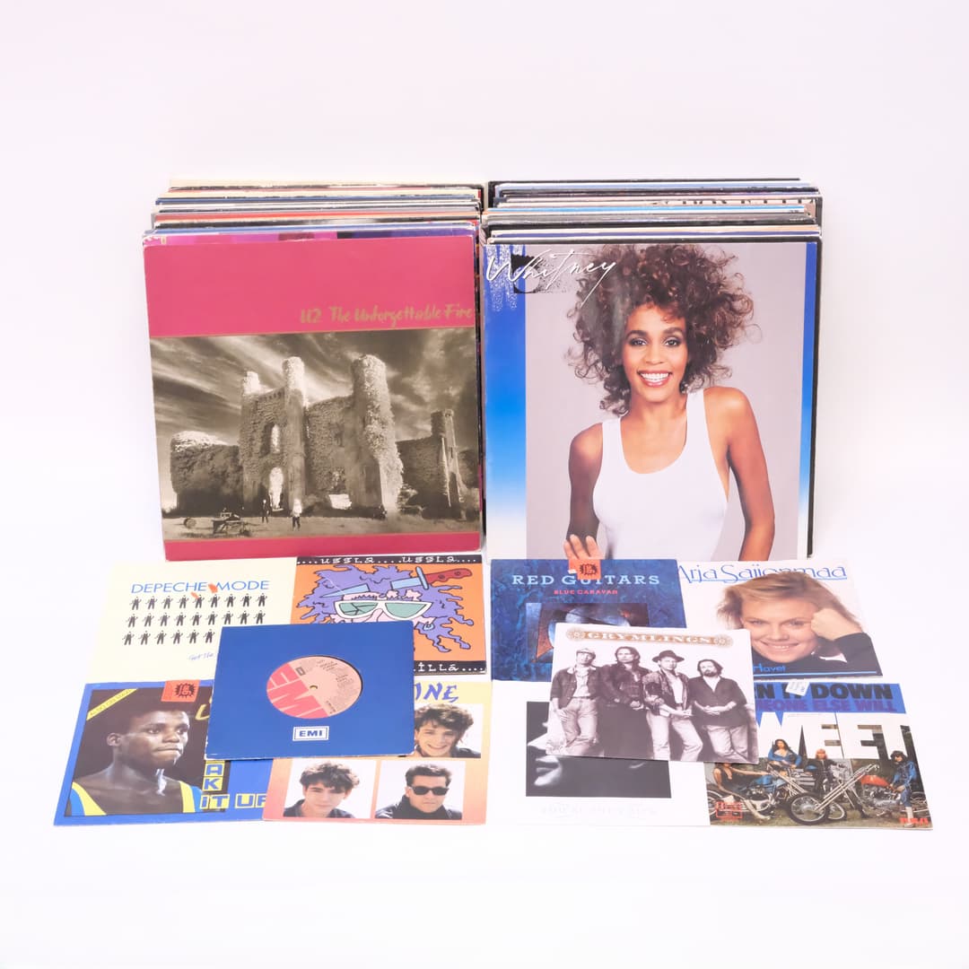 PARTI VINYLSKIVOR, 75 ST.