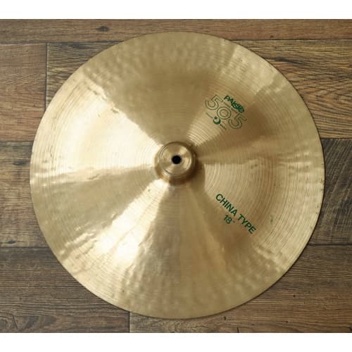 Paiste 505 18" china type crash cymbal ...