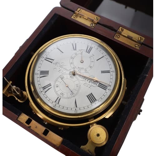 Good 19th century two-day marine chronometer by Richard Horn...