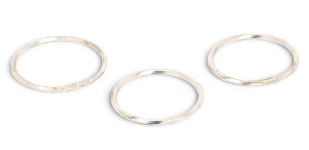 Tiffany & Co. (New York) Sterling Silver Knife Edge Twist Bracelets