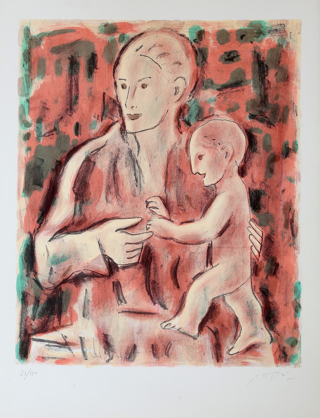 PERE GASTÓ VILANOVA. Maternity.