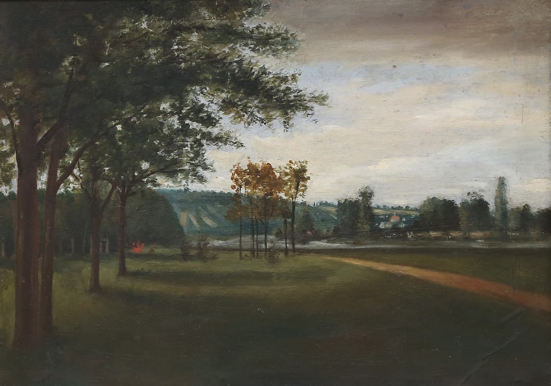 ANTOINE CHINTREUIL. Landscape.