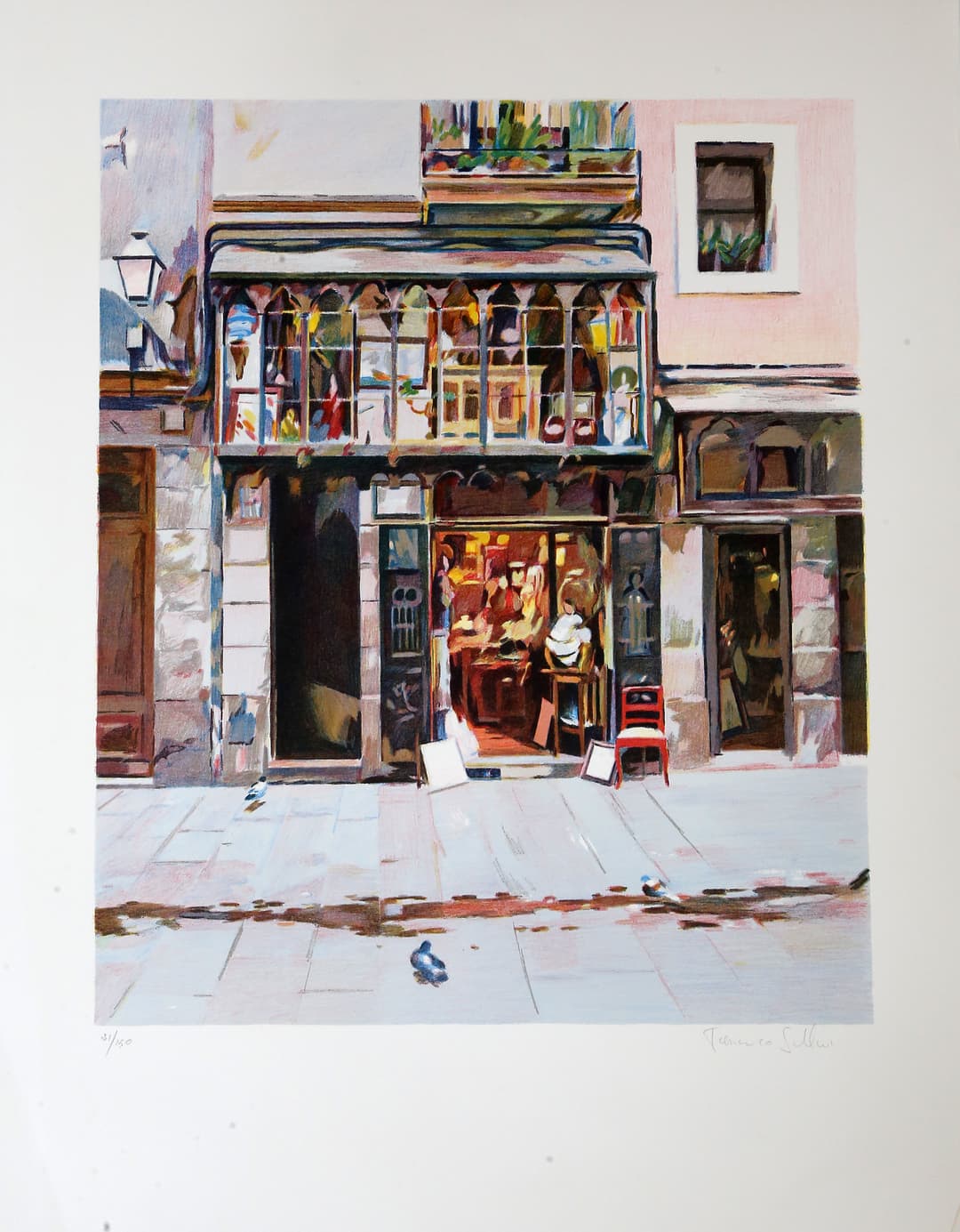 FRANCESC SILLUÉ. Urban view.