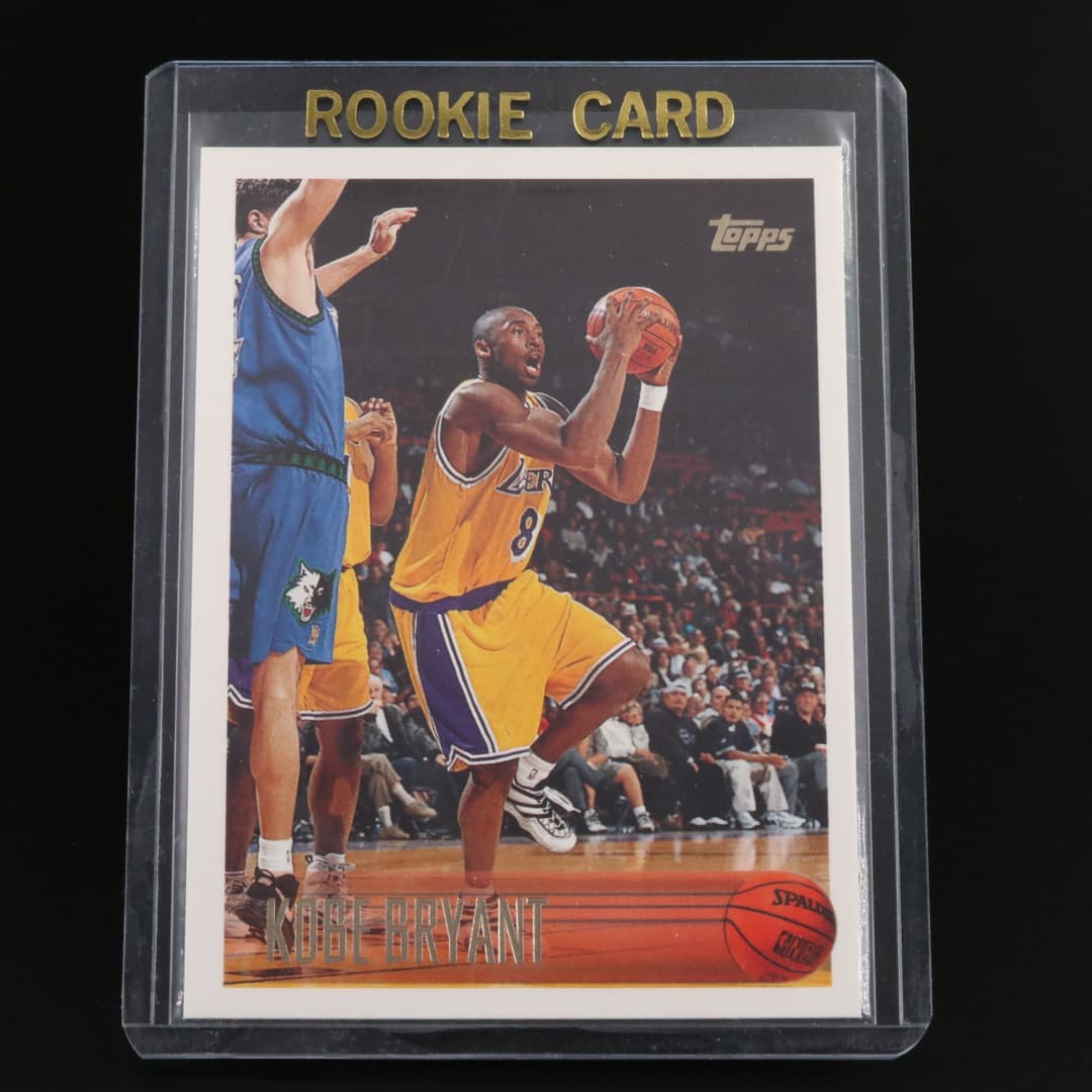 1996-97 Topps Kobe Bryant Los Angeles Lakers Rookie Basketball Card