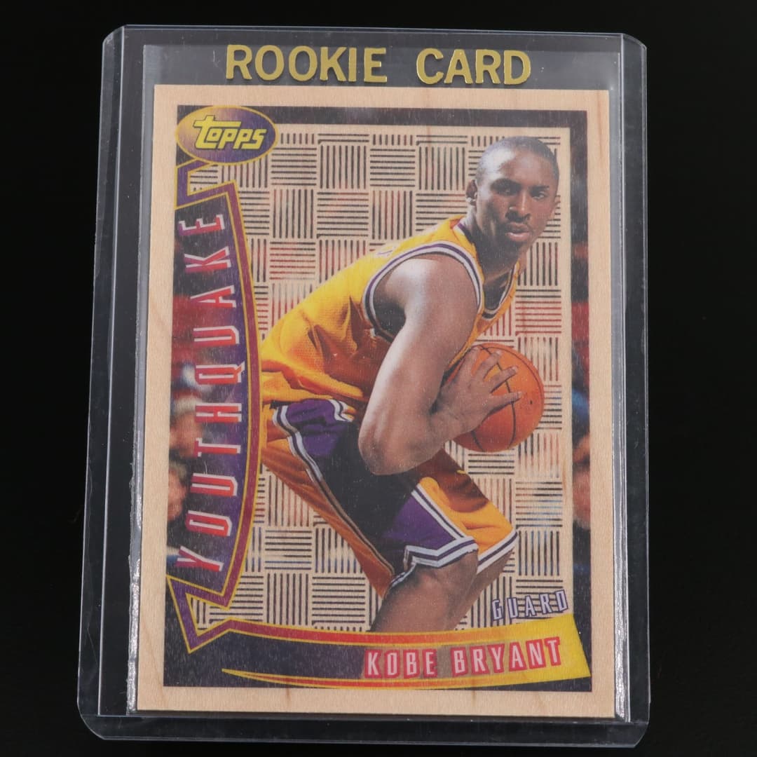 1996-97 Topps Kobe Bryant Youthquake Los Angeles Lakers Rookie Basketball Card