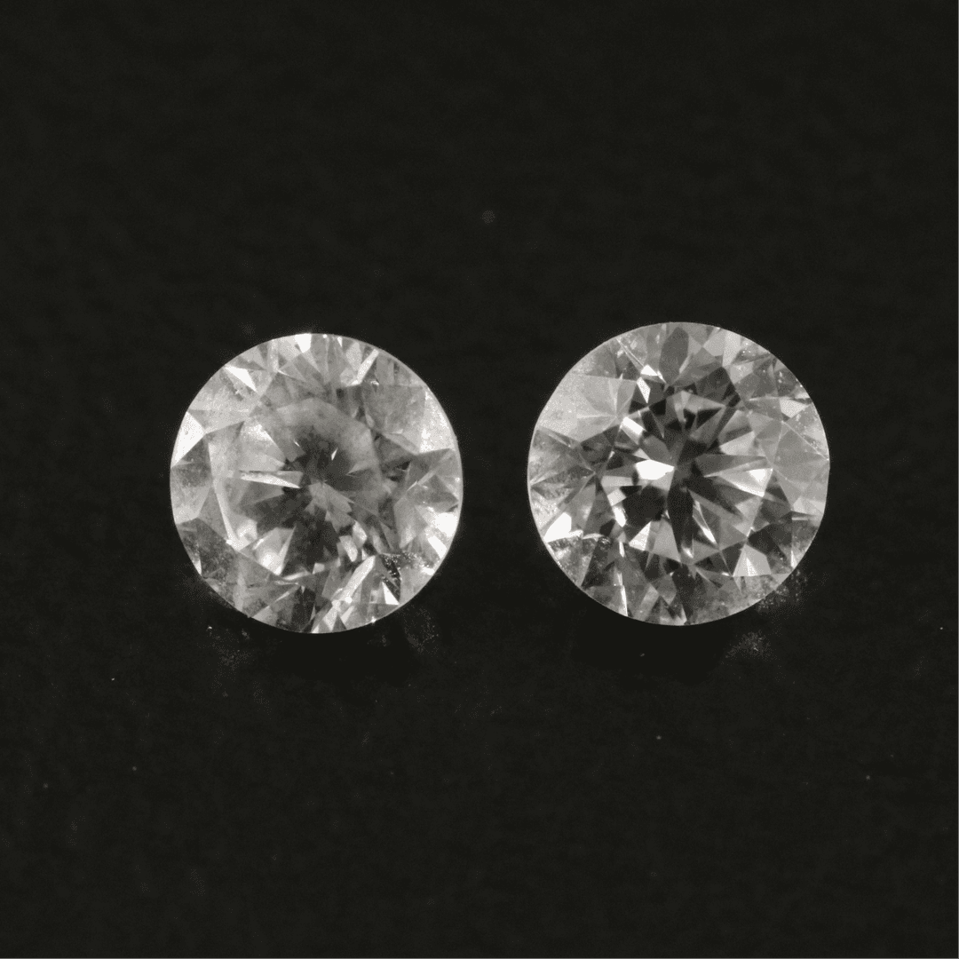 Loose 0.36 CTW Lab Grown Diamond Matched Pair