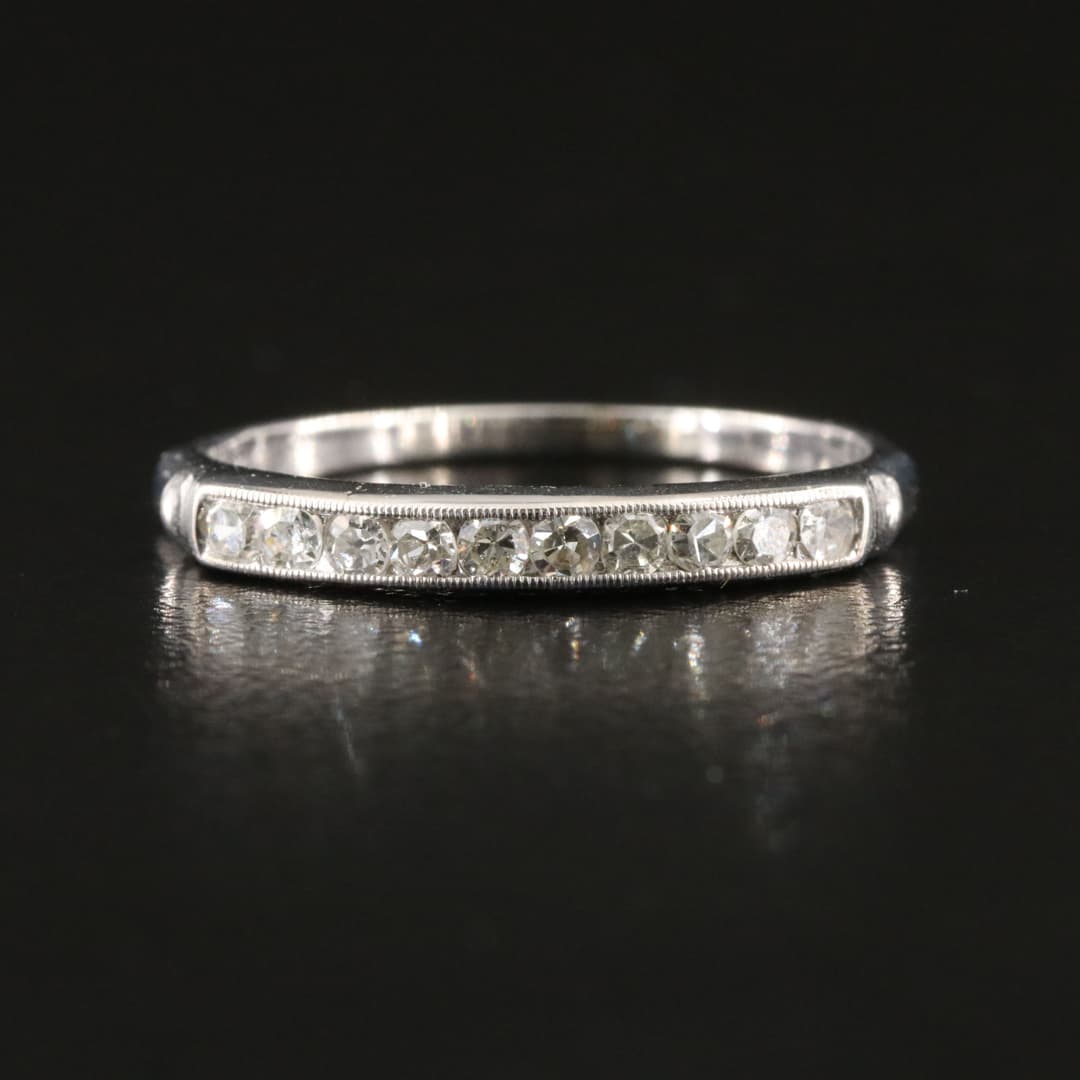 18K & 14K 0.23 CTW Diamond Band