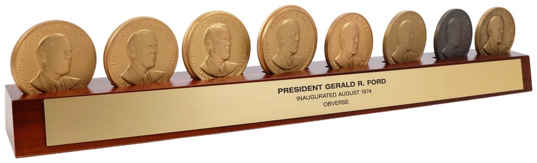 Undated (1973) Gerald R. Ford Official Vice Presidential Inaugural