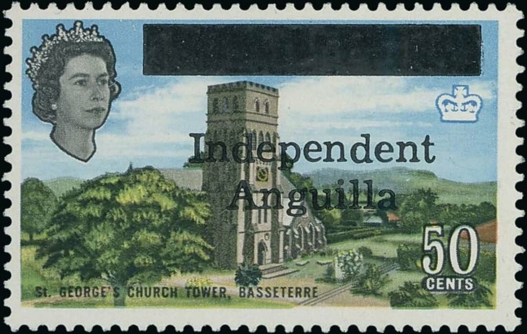 Anguilla 1967 (Sept.) ½c. to $5 set of sixteen, fresh and fine unmounted