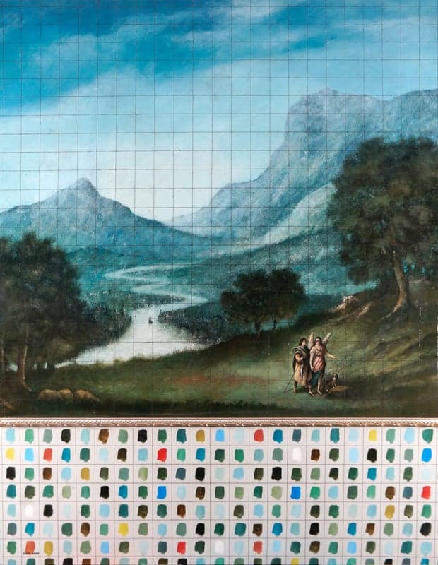 Daniel Airam - Contemporary Artist - Tobie et l'ange, 2023
