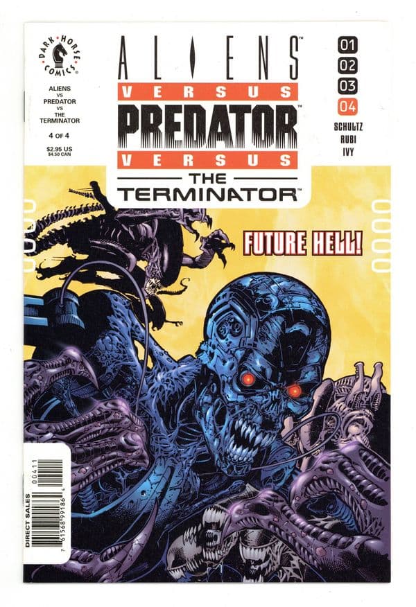 Aliens vs. Predator vs. the Terminator (2000) 4 VF- 7.5