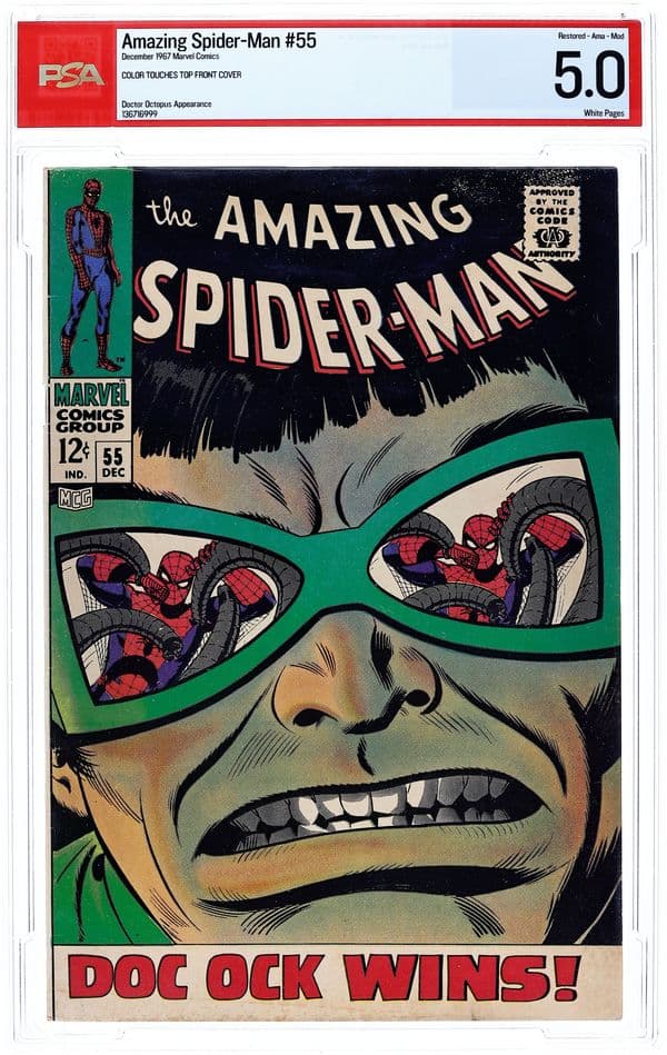 Amazing Spider-Man (1963 1st Series) 55 PSA 5.0 Restored