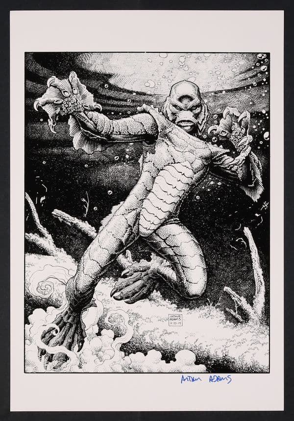 Creature From the Black Lagoon Print by Art Adams