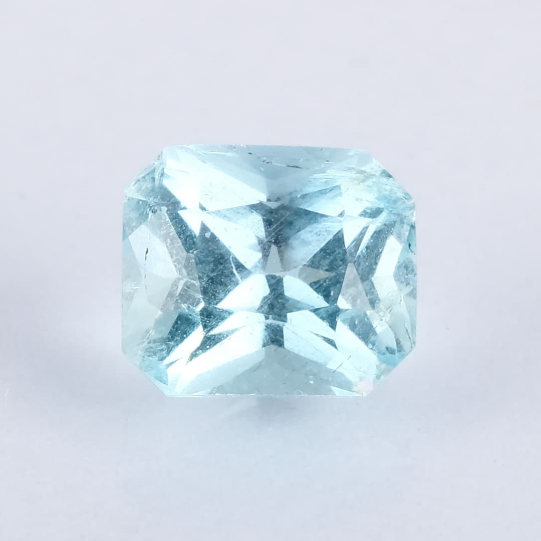 LÖS AKVAMARIN, naturlig beryll, 1,44ct.
