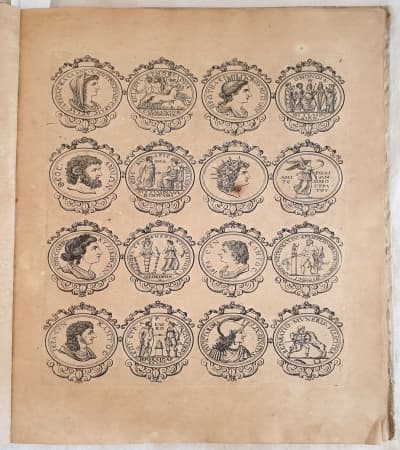 NUMISMATA MODULI MAXIMI VULGO MEDAIGLONI EX CIMCHARCHIO LUDOVICI XIV